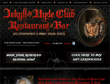 Tablet Screenshot of jekyllandhydeclub.com